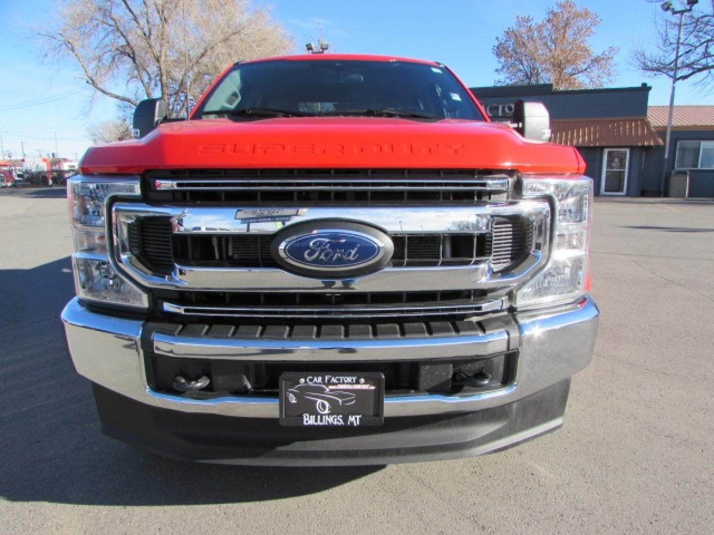 2022 Race Red /Gray Ford F-250 SD XLT 4WD (1FT7W2B67NE) with an 6.2 EFI V8 engine, 6 speed automatic transmission, located at 4562 State Avenue, Billings, MT, 59101, (406) 896-9833, 45.769516, -108.526772 - Photo#6